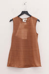 SWAYING 25 Early Autumn Seamless Long Wool Vest SW-SW25PF1T12C2-KAFEI Coffee